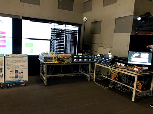 Osaka venue (equipment  for demonstration)