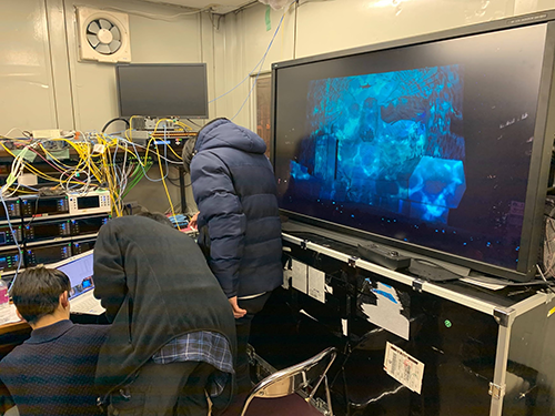 Experimental site in Sapporo
