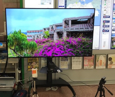 Unmanned and remote presentation