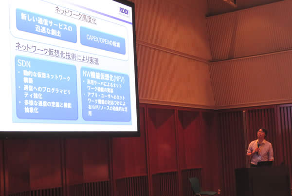 JGN-Xユーザの事例紹介-1／KDDI研究所・釣谷氏