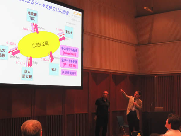 JGN-Xユーザの事例紹介-2／質問に回答する鷹野氏