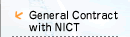General Contract with NICT